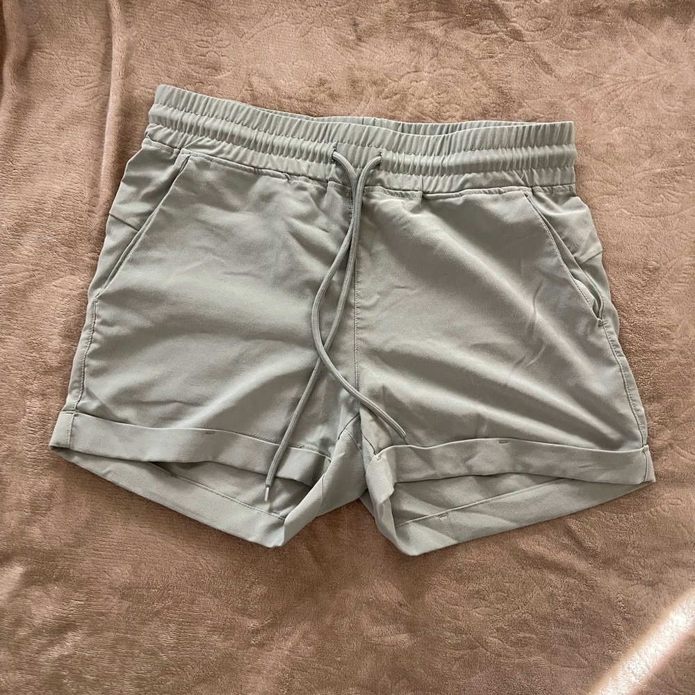 Women's Gray Casual Shorts